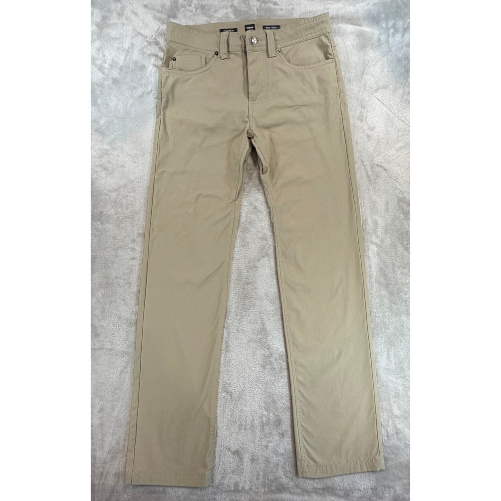 PrAna Mens Zion 5 Pocket Pant Hiking Outdoor Straight Fit Khaki Tan 30x32